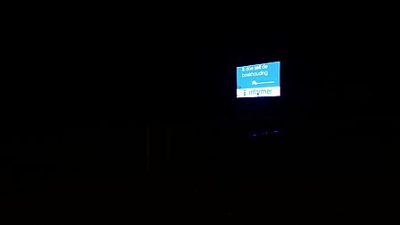 Led display langs de A30 in Barneveld
