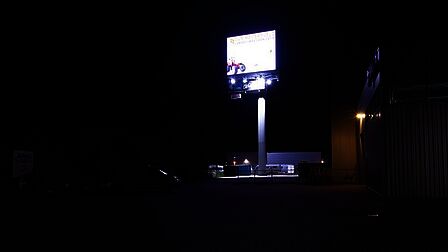 Leddisplay Barneveld langs de A30
